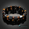 TCC™ Natural Tiger Eye & Magnetic Hematite Weight Lose Bracelet